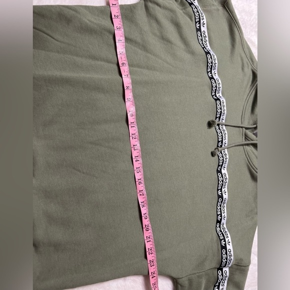 Adidas original olive green hoodie sweatshirt size medium - Picture 5 of 5